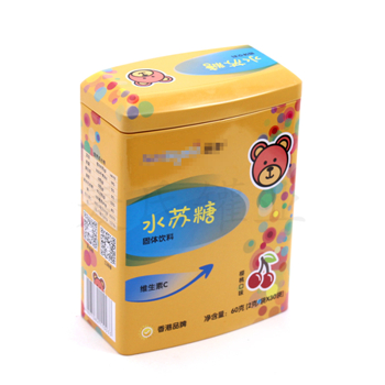 水蘇糖固體飲料鐵盒,兒童水蘇糖復合粉金屬鐵盒