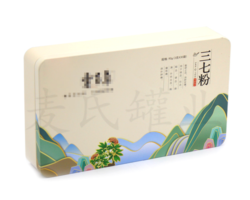 三七直接口服飲片馬口鐵罐 三七直接口服飲片馬口鐵罐